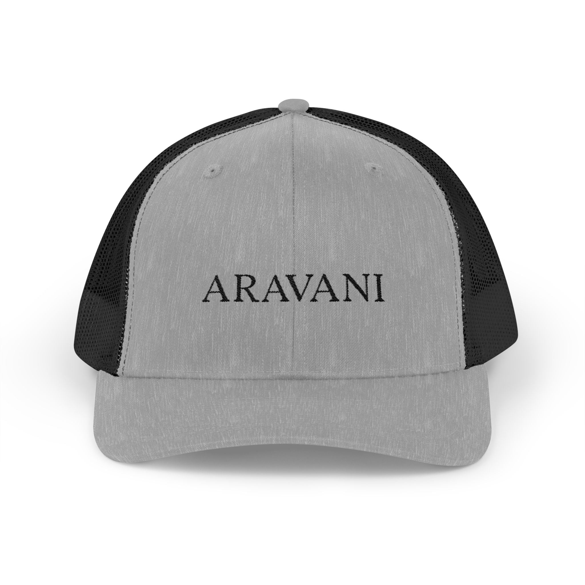 Trucker Cap — ARAVANI Embroidered Snapback Hat
