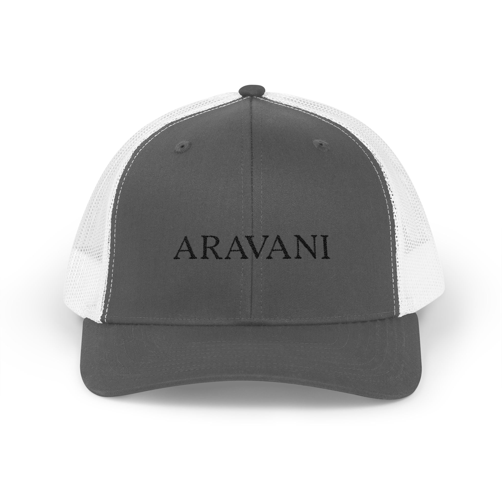 Trucker Cap — ARAVANI Embroidered Snapback Hat