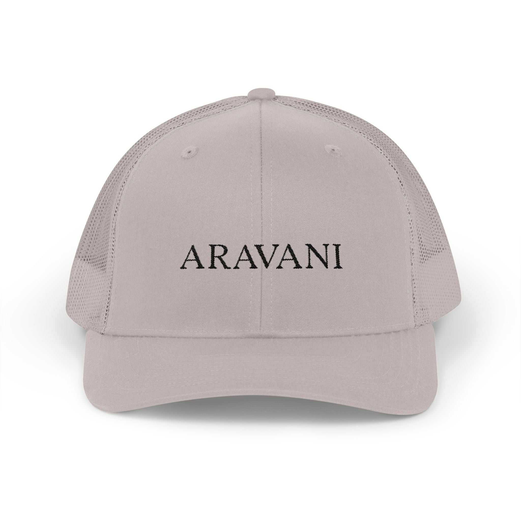 Trucker Cap — ARAVANI Embroidered Snapback Hat